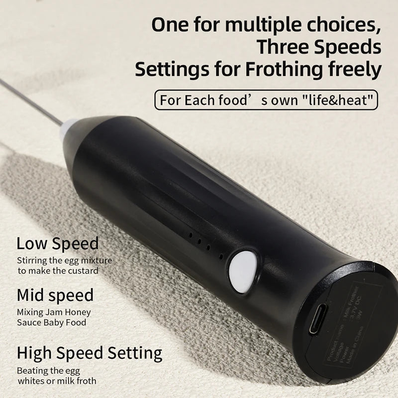 Electric coffee mixer